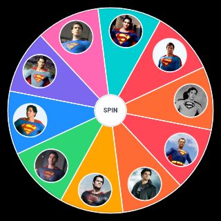 Random Live Action Superman Actors Picker