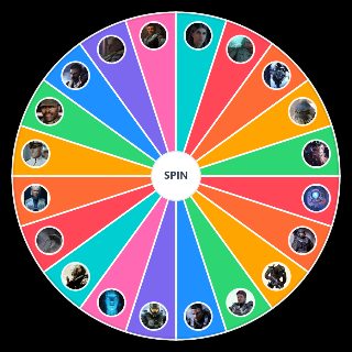 Random Bungie's Halo Characters Wheel