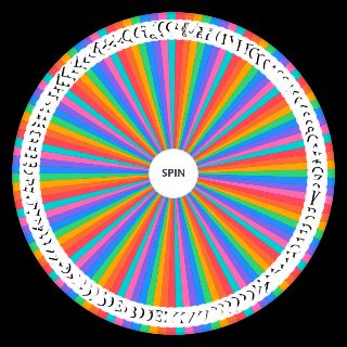 Letters (Latin, Greek, Cyrillic) Wheel