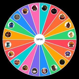 Chica The Chicken varients Wheel
