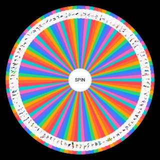 Random Frag Pro Shooter Characters Wheel
