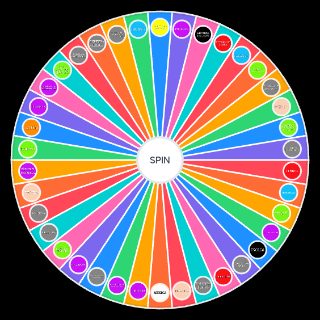 Random ASIGNATURAS / MATERIAS Wheel