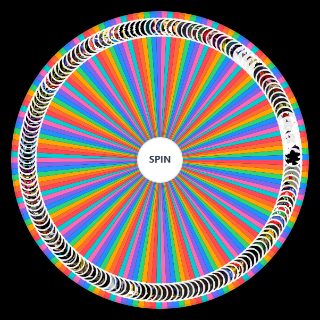 Random Official Five Nights at Sonic's Characters Wheel