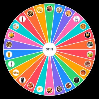 Random Full English Breakfast Wheel