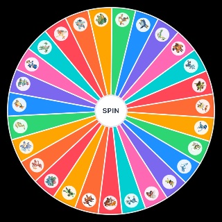 Pokémon middle starter evolutions (Gen 9) Wheel