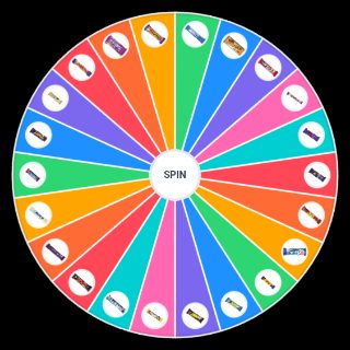 Random NZ Chocolate Bars Wheel