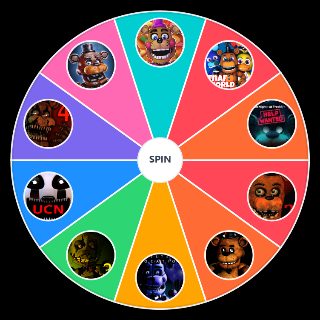 Fnaf Games Wheel