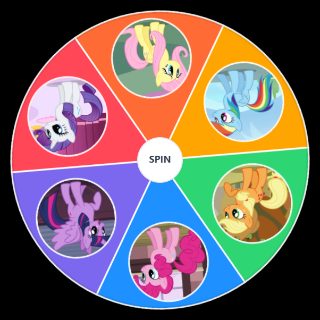 Random MLP: Mane 6 Wheel
