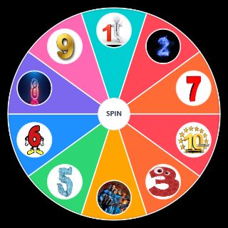 TOP 10 NÚMEROS DO 1 AO 10 Random Generator