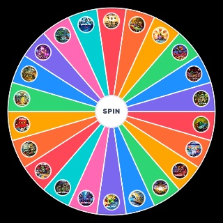 Random Ninjago Seasons (w/ Dragons Rising Season 4) Wheel