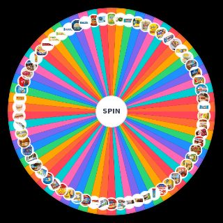 Random Czech snacks Wheel