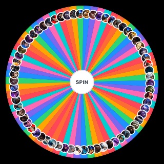Random smash or pass marvel characters Wheel