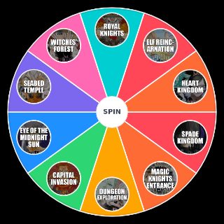 Black Clover Arcs Random Generator