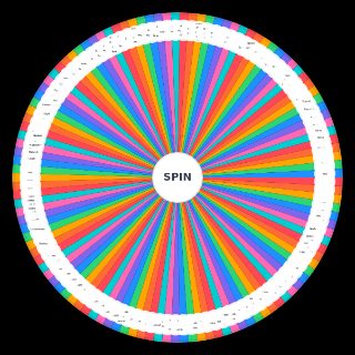 Spin the Wheel: Red to Green flag