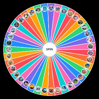 Random Animowane filmy Wheel