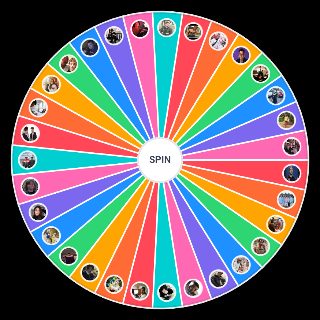 Random Types of people Wheel