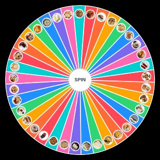 Random Baked Dessert Goods Wheel