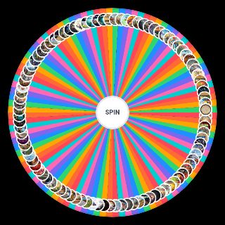 BGG Top 100 Games Wheel