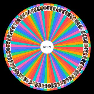 Spin the Wheel: de personagens de Chocolate com Pimenta