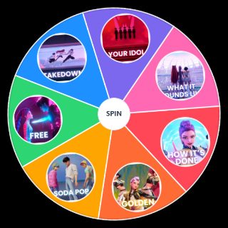 Random KPop Demon Hunters Songs Picker