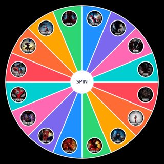 Random Spider Man Movies (2002 2024) Wheel