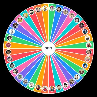 Random Shonen Main Characters Wheel
