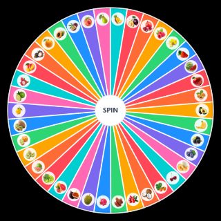 Random Absolute Fruit Fruit Fruit FRUIT Wheel