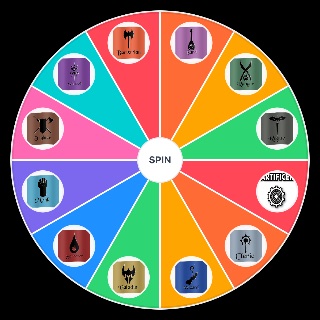 DnD 5e Classes Wheel