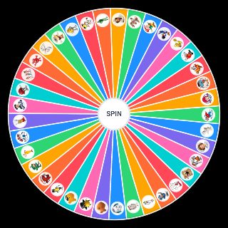 Ultimate of Food Mascots Wheel