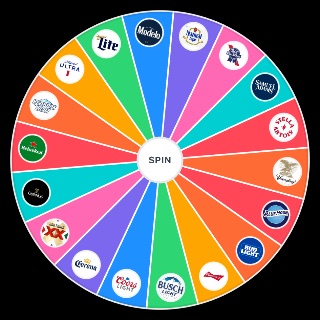 Random Best Beer Brands Wheel