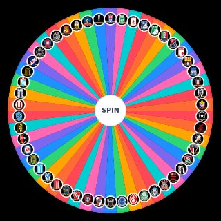 Random Os Maiores times Libertadores Wheel