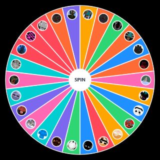 Minecraft Creepypastas Wheel