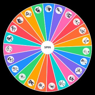 Spin the Wheel: FPE characters!!