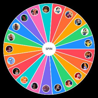 Random Ultimate Disney Princess Wheel