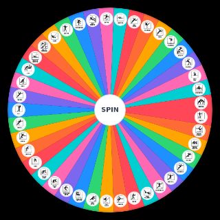 Random Paris 2024 Olympics Every Sport Wheel