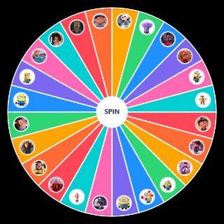 Despicable Me Characters Wheel