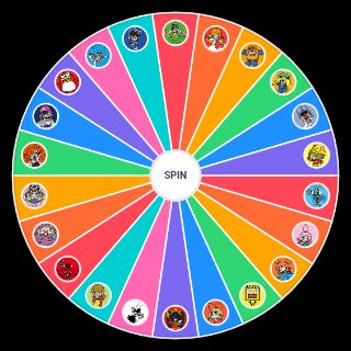 Random Warioware characters Wheel
