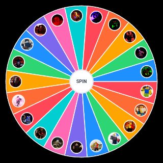 Spin the Wheel: Roblox Forsaken Survivors/Killers (1x rework)