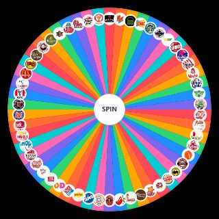 Random FAST FOOD Wheel