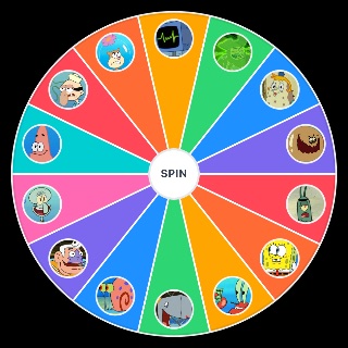 SpongeBob main characters Random Picker