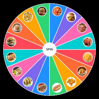 Fast Food / de comida chatarra Random Generator