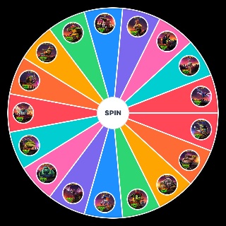 Spin the Wheel: tmnt mutant mayhem characters