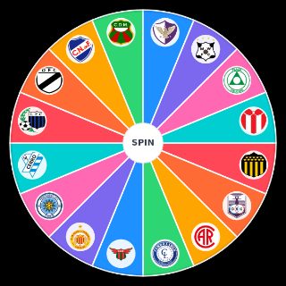 Spin the Wheel: Escudos Primera division Uruguay SOMOS CHARRUAS YT