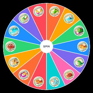Random Dino Bash Dinosaur Wheel
