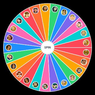 Random Total Drama World Tour My Way Full Cast Wheel