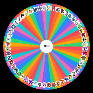 Spin the Wheel: Number Lore ! (1 26) + Alphabet Lore (A Z)
