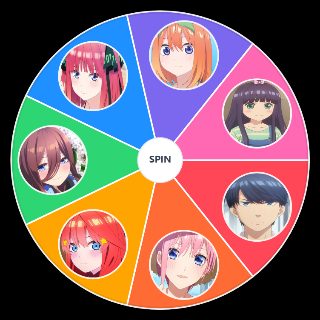 Choose a Random The Quintessential Quintuplets