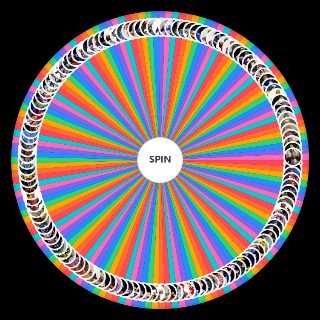 Random Starlight Express Characters Wheel
