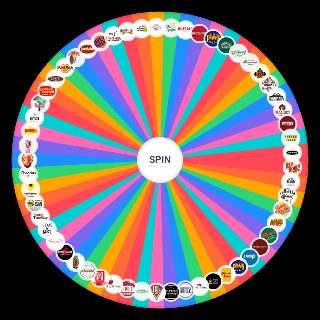 Random Sit Down Restaurant Chains Wheel