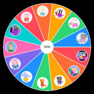 Choose a Random peppa pig character